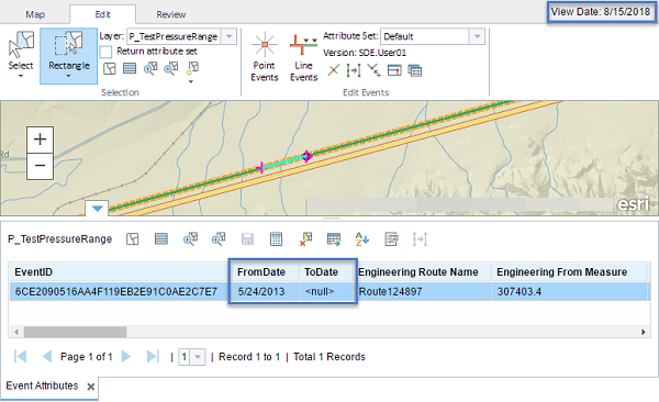 Queries return event records specific to the selected time view. Queries return event records specific to the selected time view.