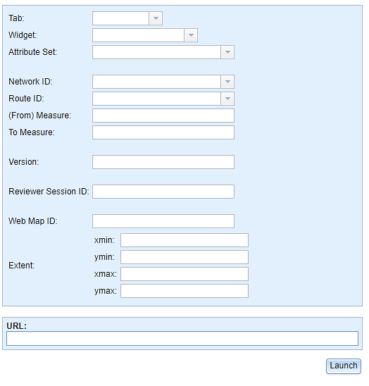Pipelines Launcher dialog box Pipelines Launcher dialog box