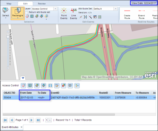 Queries return event records specific to the selected time view. Queries return event records specific to the selected time view.