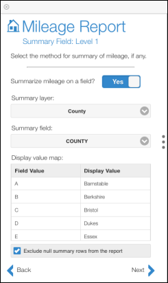 Exclude null summary rows from the report Exclude null summary rows from the report